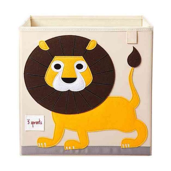 Contenitore Portaoggetti - Leone Giallo