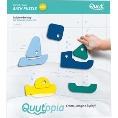 Quutopia - Puzzle da bagno Rock the boat - Barch