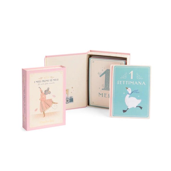 La petite école de danse - I miei primi 12 mesi - cofanetto carte